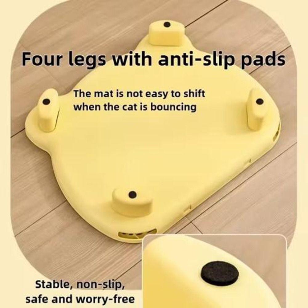 Anti-splash Cat Litter Ramp Anti Slip Cat Litter Box Mats Practical Litter Filter Mat Bedroom