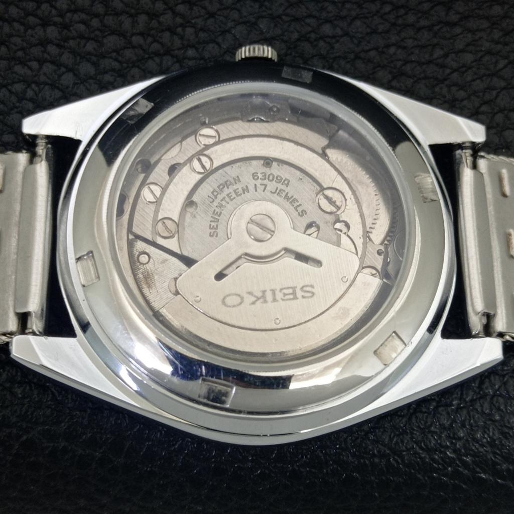 ЯПОНСКИЕ ВИНТАЖНЫЕ ОТРЕМОНТИРОВАННЫЕ МУЖСКИЕ ЧАСЫ SEIKO 5 АВТОМАТИЧЕСКИЕ 6309A a442147-4