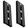 2Pcs Wine Glass Rack Under Cabinet Hanging Holder Space Saving Upside Down Wine Cup Organizer Kitchen Bar Cups Holder