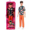 Футболка Barbie ken fashionista Flower [Многоразовая виниловая сумка] [3 года~] HBV24
