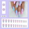 French False Nails Long Ballerina Nail Tips Fashion Press On Nails  DIY