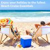 MAQIHAN 6 Pack Towel Bands for Cruise Chairs - Towel Bands for Lounge Chair Beach Clips Holder for Cruise Ship Essentials Alternative to Beach Towel
