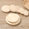 Wooden Bottle Sealing Caps Compatible Wood Lids Wide Mouth Cover Mason Jar Lid Canning Storage
