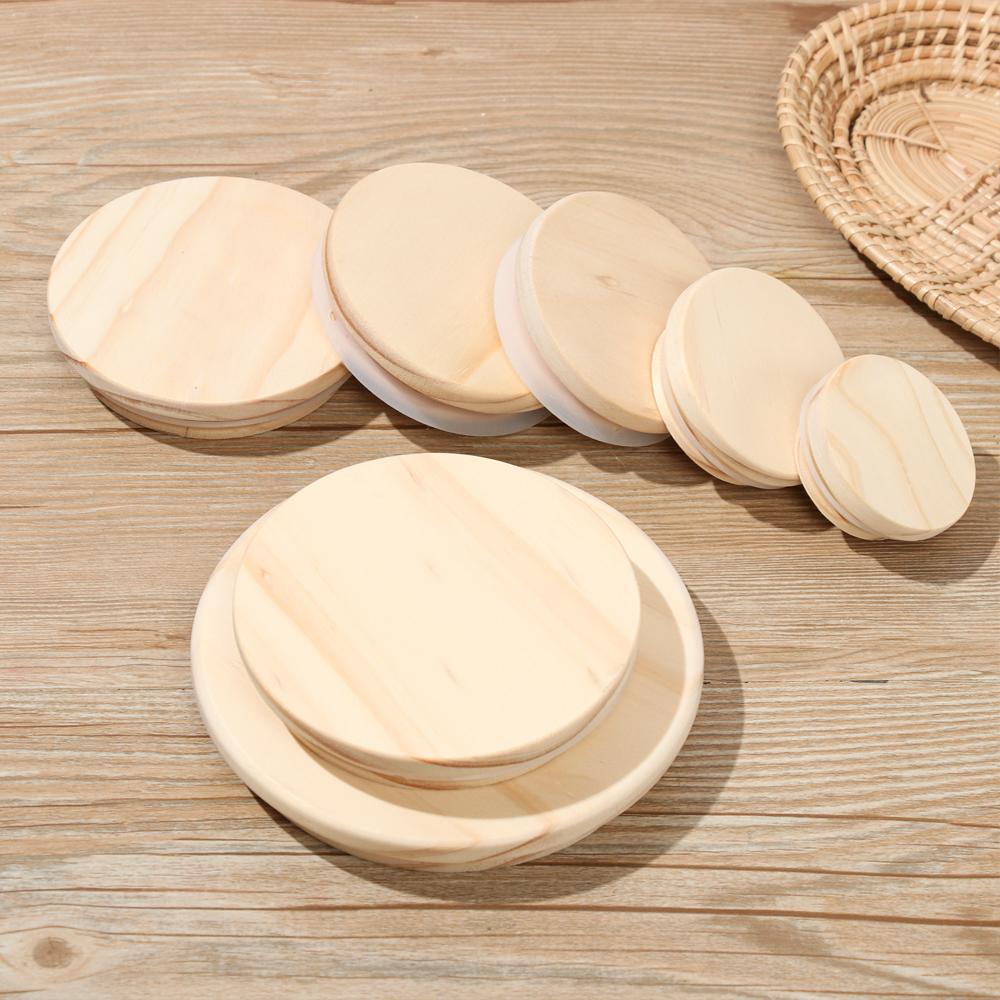 Bottle Sealing Caps Kitchen Organization Canning Storage Wide Mouth Cover Wood Lids Mason Jar Lid
