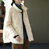 Women's Solid Color Outer Padded Jacket, Thickened Warm Long-sleeved Padded Jacket, Loose and Light