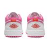 Детские кроссовки Air Jordan 1 Low GS Pinksicle White Safety-Orange DR9498-168