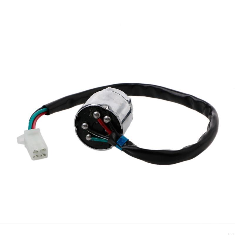 L5BC ATV Motorcycle Dual Sport Dirt Quad 4 Wires Ignition for Key Button