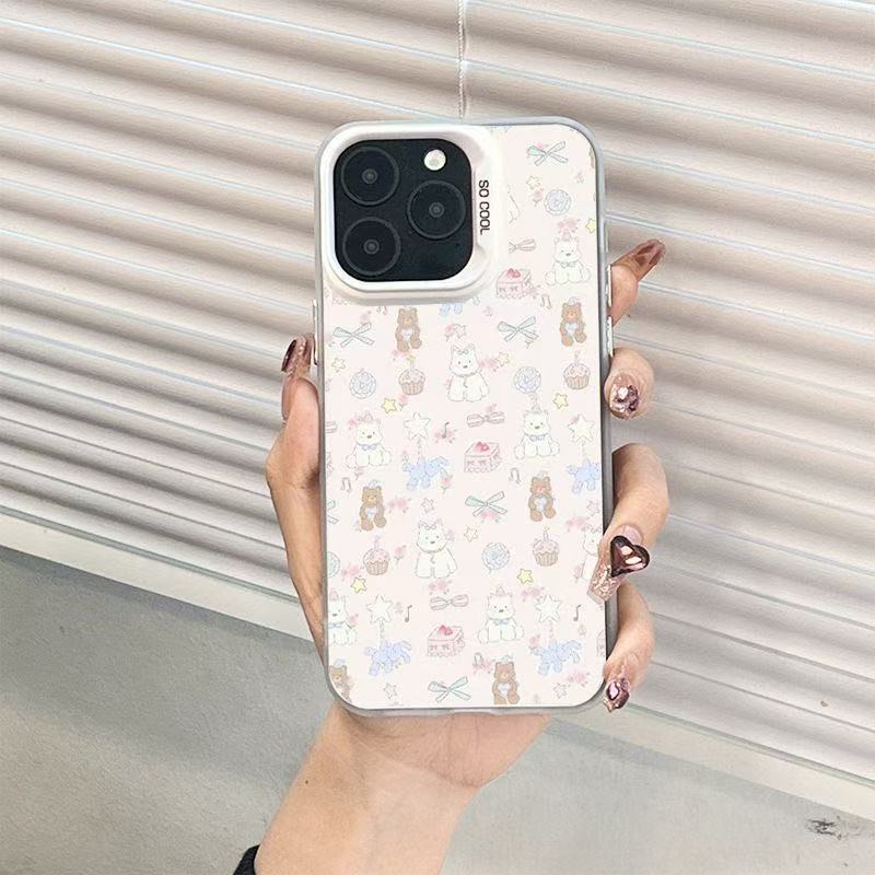 Новый мультяшный щенок подходит для чехла на телефон iphone17 Apple 15promax/14 женский 13pro12 милый 16.