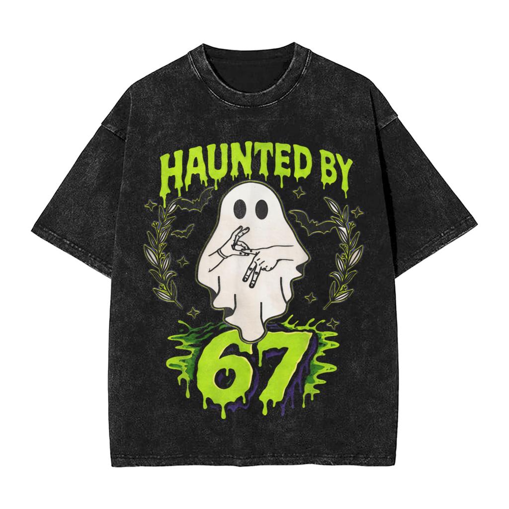 Men T-Shirt 67 Meme Funny Six Seven Christmas 6-7 Meme Santa 6 7 T-Shirts Harajuku Summer Tee Shirt Streetwear Print Casual Tops
