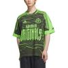 Adidas Оригиналы FW25 SNBN GFX Футболка с коротким рукавом, полосатая, свободного кроя, с круглым вырезом, 4 буквы, мужские топы IB7099