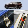 Автомобильные накладки на стойки кузова TPU/Глянцевое зеркало Для Kia Sportage KX5 2016 2017 2018- Накладка на дверь Наклейка на окно Аксессуары 6 шт.