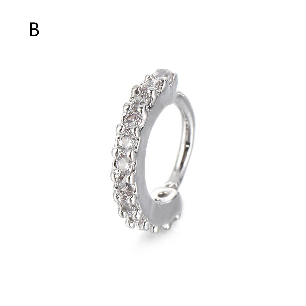 Модные Пирсинг Украшения для Тела Женские Хрящ Хеликс Козелок Серьги Стразы Гвоздики в Ухо