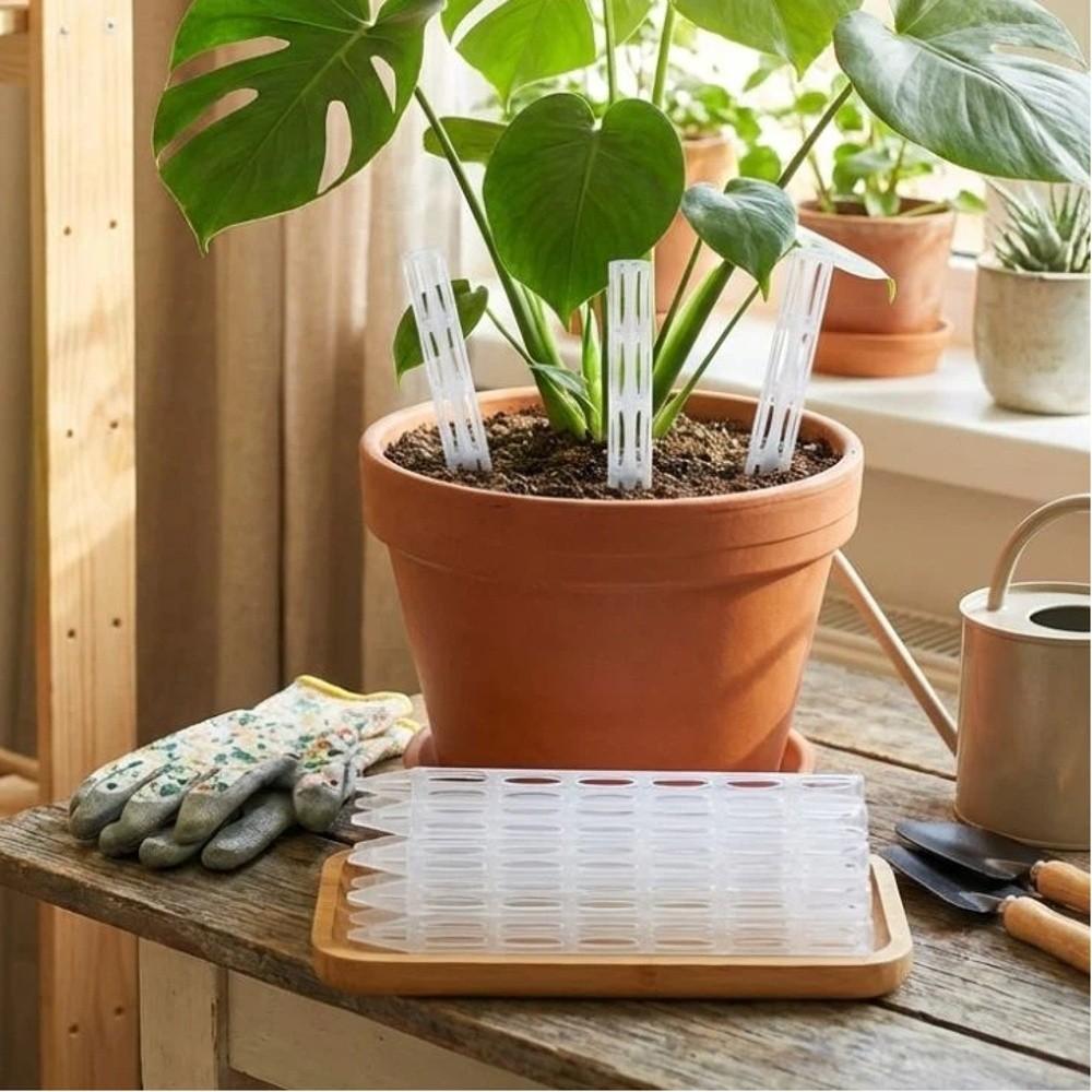 10PCS Plastic Plant Drainage Pipes Transparent Plant Root Ventilation  Potted Plants