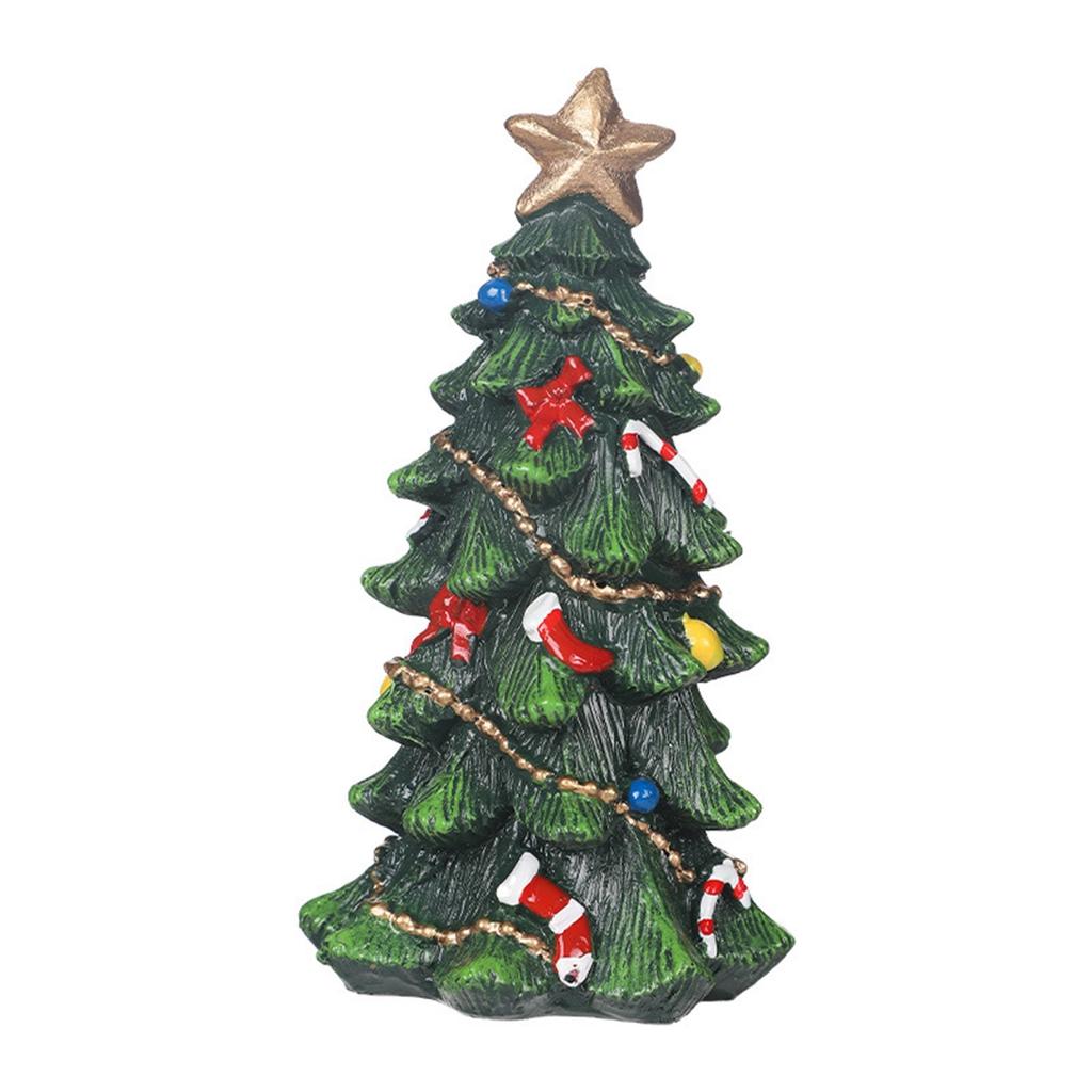 Desktop Christmas Tree Ornaments Small PineTree For Xmas Holiday Party Home Tabletop Tree OfficeDecoration
