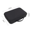Portable Massage Guns Storage Bag EVA + 600D Cloth Massager Box Shockproof Case for 4 Massage Head