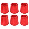 6Pcs Modern Lampshade European Style Fabric Lamp Cover for E14 Chandelier Ceiling Lamp