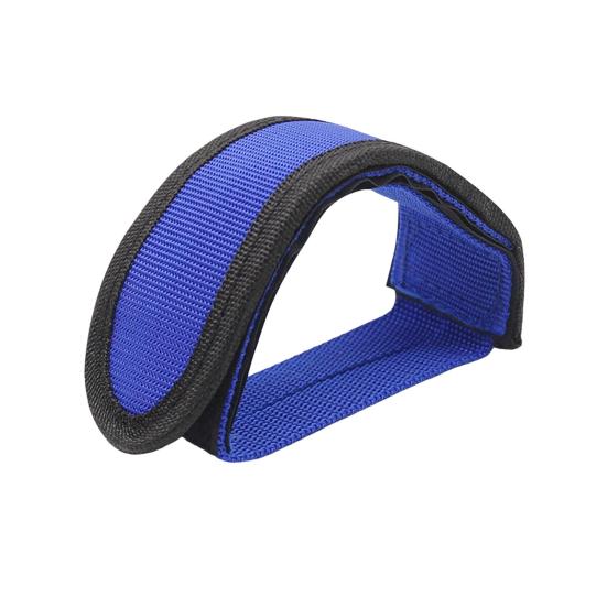 Bike Cycling Pedal Tape Anti-slip Toe Strap Belt Sturdy Canvas Double-Layer Fixed Gear Mountain Bikes Hook Lace-Up Straps for Safety