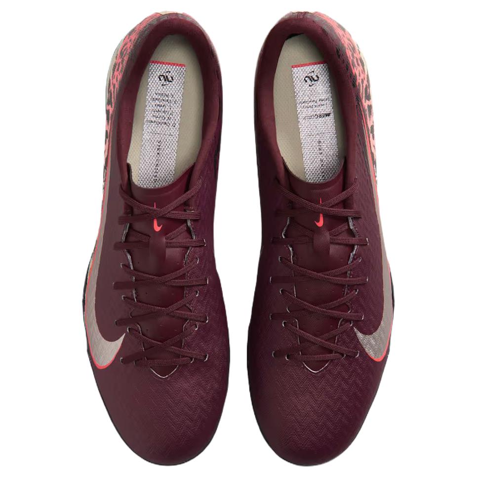 Nike Кроссовки United Mercurial Vapor 16 Academy TF Low Burgundy Crush Унисекс Красный University-Red Fossil IO9328-661