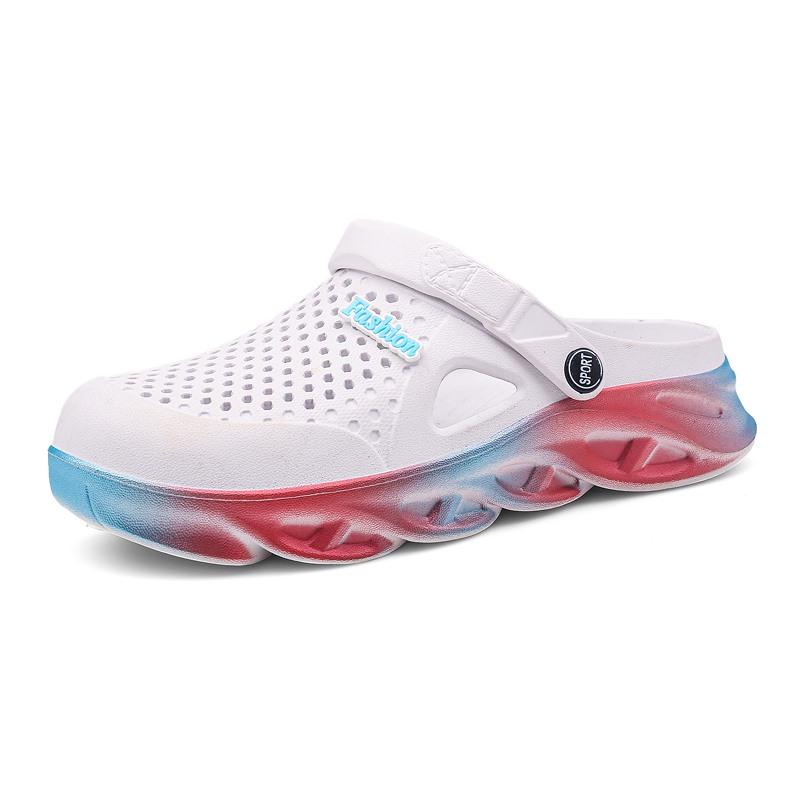 Мужские женские летние сандалии для пляжных видов спорта, парная обувь без шнуровки, тапочки, сабо, водные сандалии