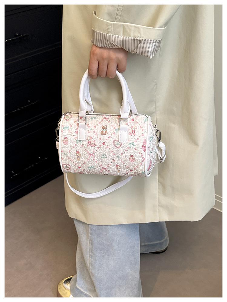 Трендовая нишевая женская сумка 2025: Милая, стильная сумка-подушка на плечо и через плечо в бостонском стиле