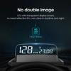 Обновленный OBD2 HUD Зеркало-дисплей Автомобильный спидометр KMH MPH Диагностический инструмент Сканирование кодов неисправностей С температурой масла Давлением турбины