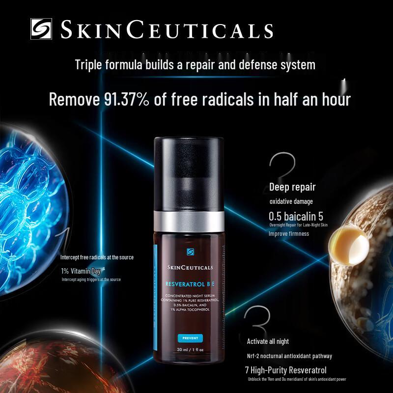 SKINCEUTICALS Ночная сыворотка с ресвератролом BE