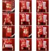 Paper Large Red Envelopes Chinese Style Money Pockets Practical Money Bag  Lunar New Year