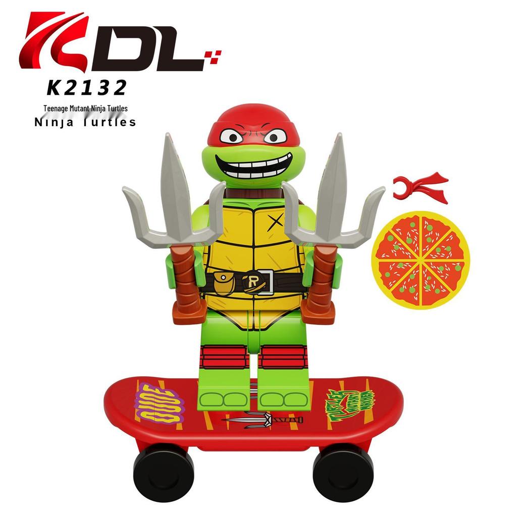 KDL831 KDL817 Teenage Mutant Ninja Turtles Minifigure Building Block Toy Set