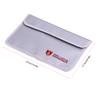 Double Zipper Fireproof Document Bag Pouch Organizer Silicone Coated Fire Water Resistant Safe