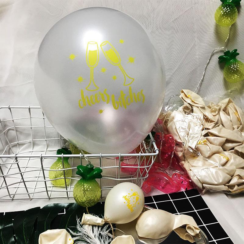 5 шт. надувных шаров с конфетти 12 дюймов латексные шары на день рождения 1 16 18 21 18 30 40 50 60 70 80 90 годовщина свадьбы Декор