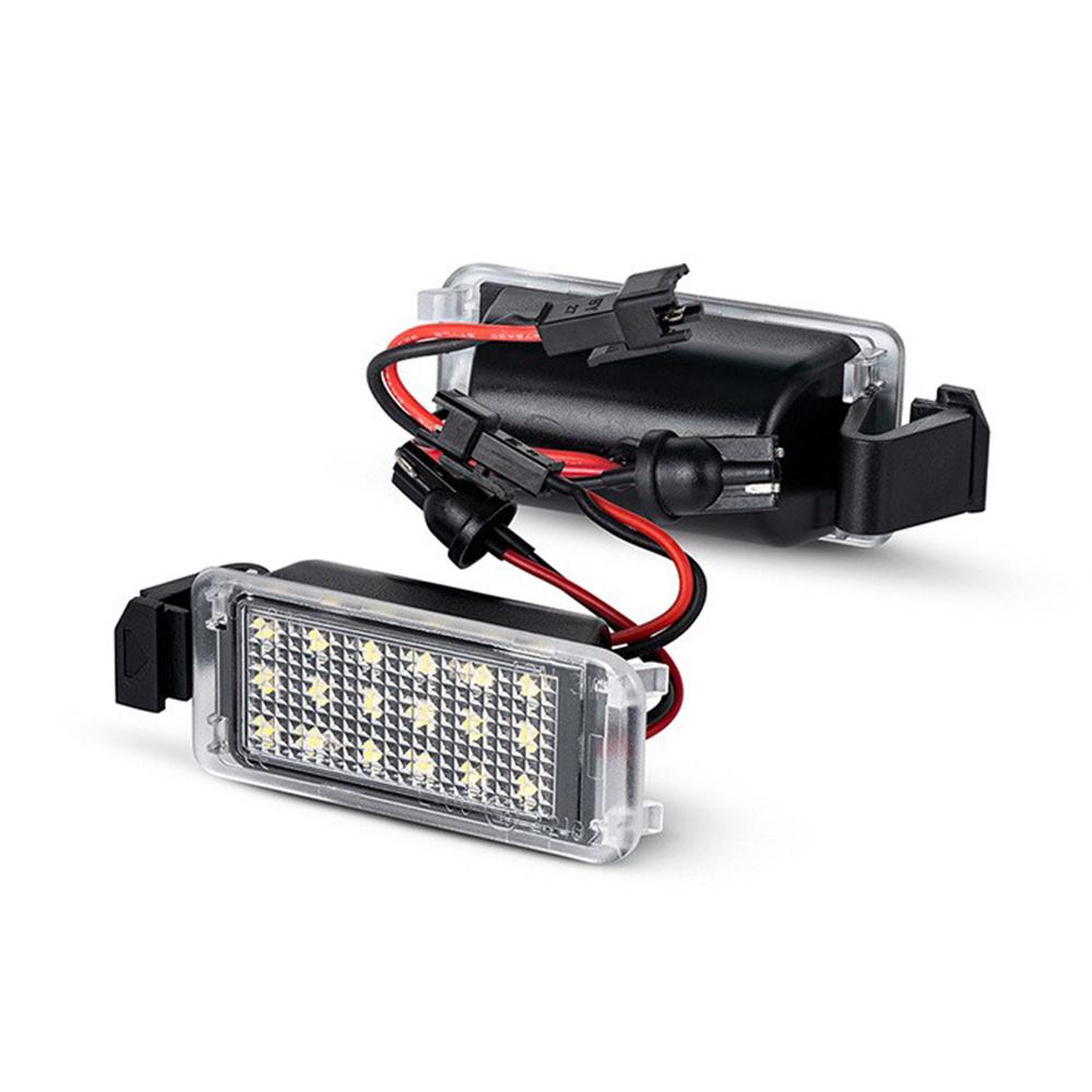 White LED License Plate Light Tag Lamp Pair For Chevrolet Camaro 2010-2013