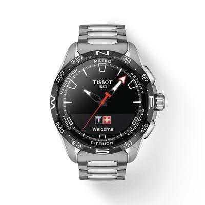 Мужские модные часы с черным циферблатом T121.420.44.051.00