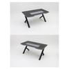 Compact Black Office Scene Model With Precise Proportions Ideal For Photography And DIY Projects