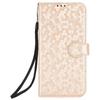 For Xiaomi 17 Ultra 5G Wallet Case Dot Pattern Imprint PU Leather Phone Cover with Wrist Strap
