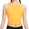 SS24 One Fitted Dri-FIT Quick-Dry влагоотводящий дышащий топ для женщин желтый FN2807-717