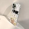 Для iPhone 17 15 Pro Max Чехлы iPhone 11 12 13 ProMax 14 16 Plus 8 XS XR Ударопрочный Чехол Аморе Романтичная Ковбойка Текст Девушка Чехол
