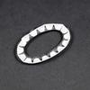 For MINI-R56-5915 car front passenger panel box lock frame genuine carbon fiber decorative ring