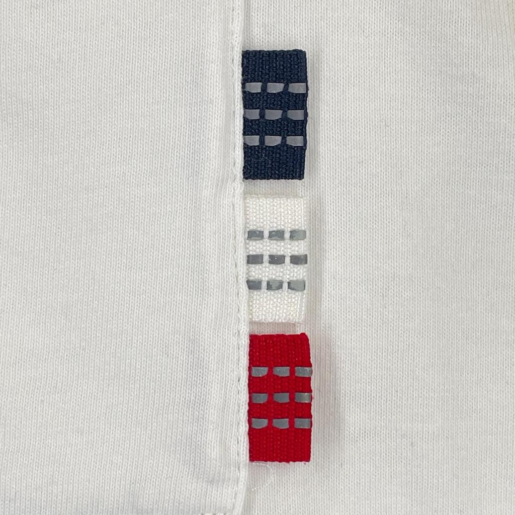 MONCLER M MENS Short sleeve T-shirt White Model E20918049000 8390T
