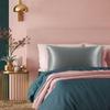 PiccoCasa Silk Silkworm Envelope 19 Single Solid Beautiful Sensitive 40x80cm Pillowcase, 100% Silk, Style, Momme, Pillowcase, Washable, Double-Sided