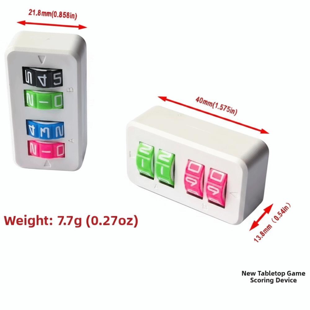 Flexible Adjustable Board Game Score Tracker Game Score Counter Family Events