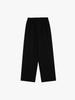 ESN Double-Pleat Wide Sweatpants Black