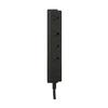 BUFFALO 2/3 Pin Power Tap 4+4 Port Type Lightning Surge Prevention/With Central Switch 2m Black BSTAPSDC820BK