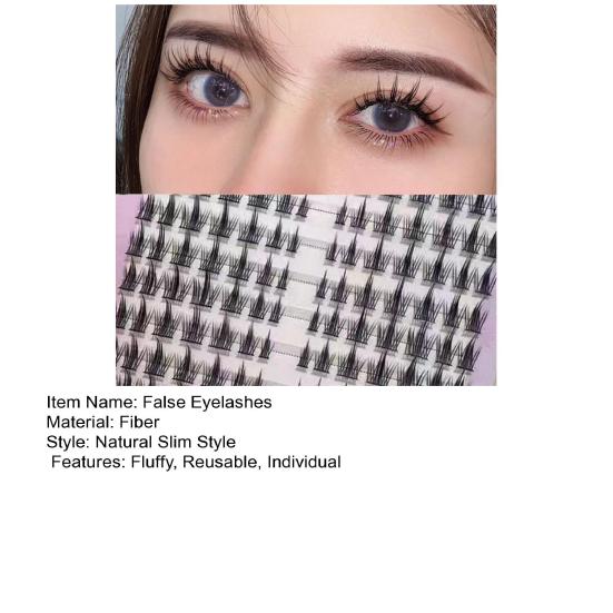 1 набор накладных ресниц, естественный вид, пушистые, многоразовые, женские, индивидуальные, накладные ресницы, инструменты для макияжа на сцене и вечеринке