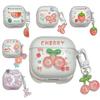 Wireless Bluetooth Earbuds Cute Fruit Pendant Case for AirPods 4 Redmi Buds 5 Pro Samsung Buds Live2 Anti-Scratch and Shockproof Protective Cover