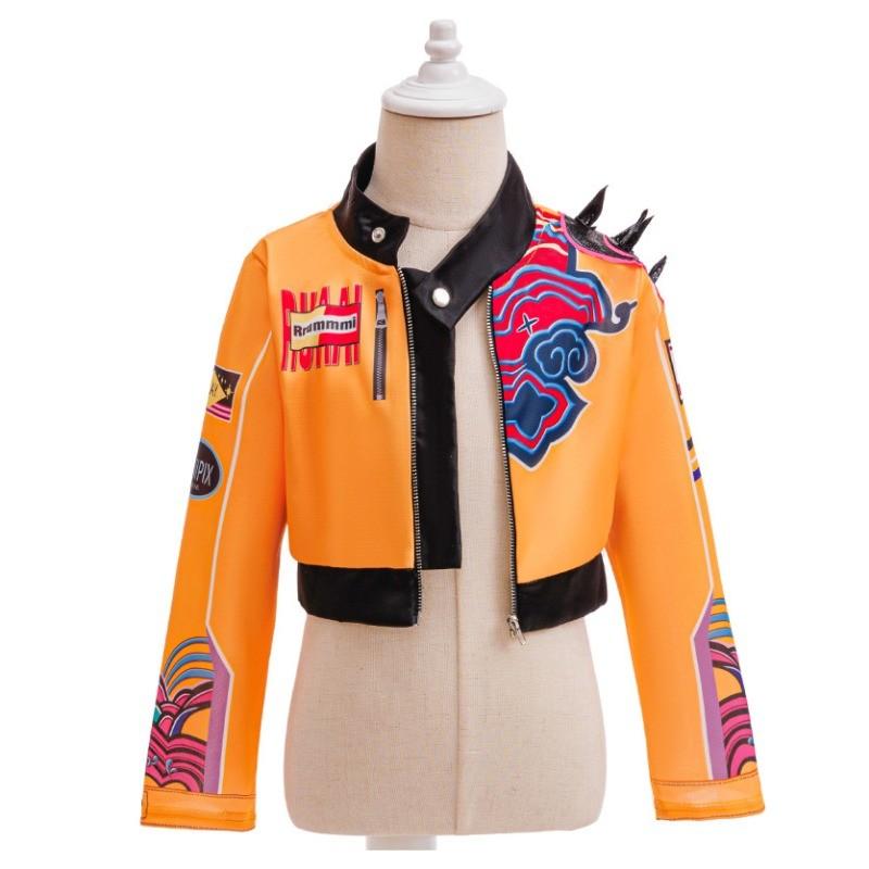 Kids Girls Party Cosplay Costume Children Singer School Stage Show Dress Up Halloween Outfit