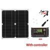 50W Solar Panel Kit Complete 60A Controller USB Power Portable Outdoor Rechargeable Solar Cell Solar Generator for Home
