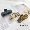 Luohe Minimalist Korean Style Acetate Women's Hair Claw Clip