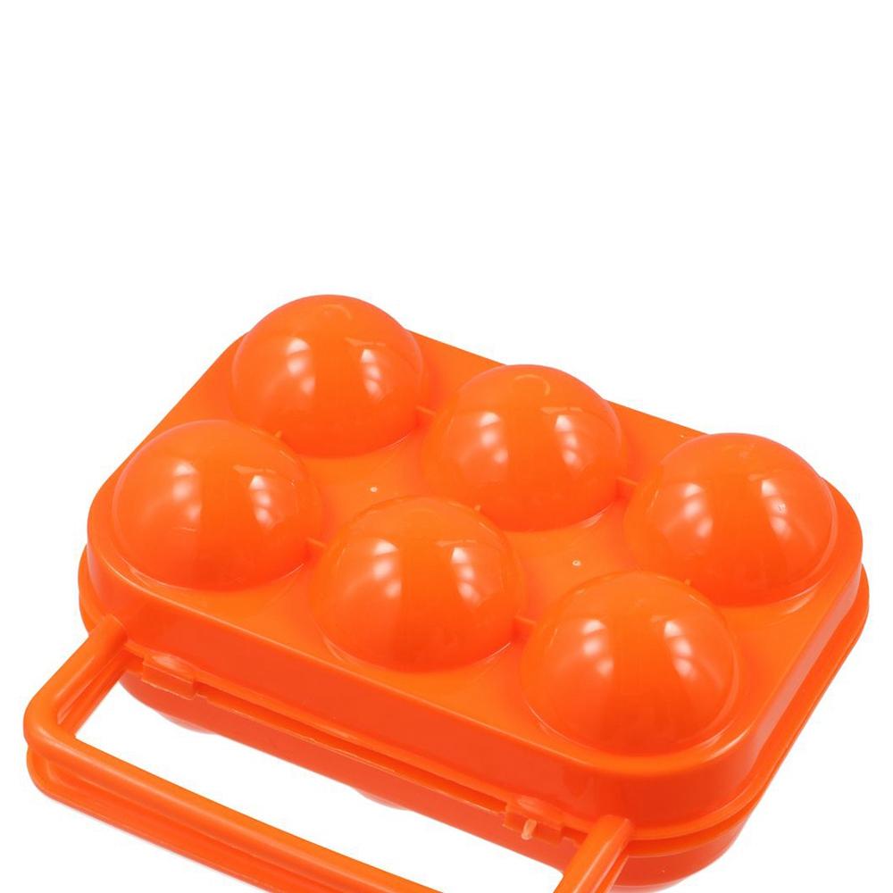 Пластиковый контейнер для яиц для кемпинга 6/12 ячеек Органайзер Кейс Держатель для яиц Яичница Ящик для яиц Коробка для хранения яиц