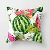 Luxury Home Decor Office Seat Cushion Cover Creative Cartoon Watermelon Banana Print Fashion Pillow Cover