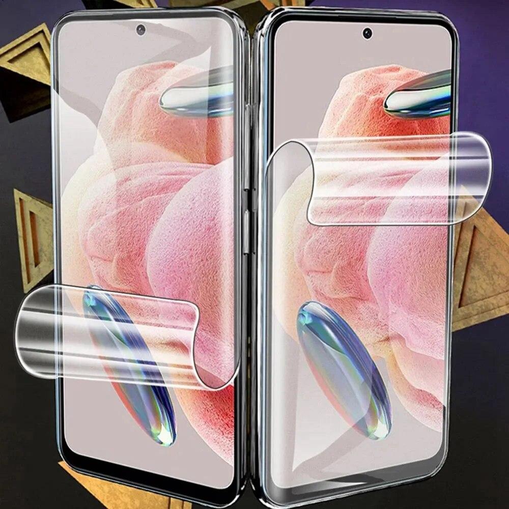 4 шт. гидрогелевая пленка для Xiaomi Redmi Note 12 11 12s 10 10s 9 8 Pro 10C 12C Защитная пленка для экрана Redmi Note 12 Pro Plus 5G